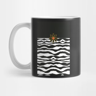 Katy Bag Black & White Zebra Mug